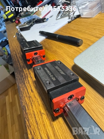 Оригинални линейни релси и каретки Hiwin, снимка 5 - Резервни части за машини - 52856764