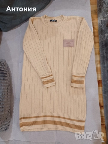 Рокля от плетиво на Alessa, снимка 2 - Рокли - 53863760