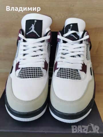 nike Jordan 4 PSG Мъжки Обувки 46 EUR+ Кутия, снимка 2 - Маратонки - 46522033