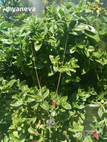 Колие от Индия с висулка слон , символ на късмет и мъдрост. , снимка 3 - Колиета, медальони, синджири - 51667592