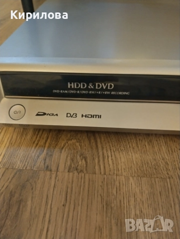 DVD pекордер Panasonic , снимка 7 - Плейъри, домашно кино, прожектори - 51677973