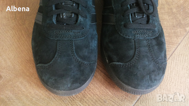 Adidas GAZELE Real Leather Shoes Размер EUR 41 1/3 UK 7 1/2 обувки естествена кожа 125-14-S, снимка 11 - Спортни обувки - 44990202