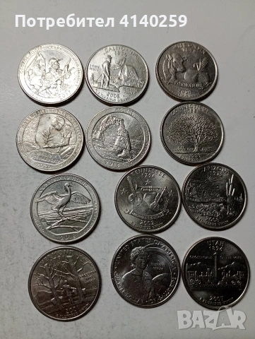 САЩ МОНЕТИ , снимка 2 - Нумизматика и бонистика - 54286473