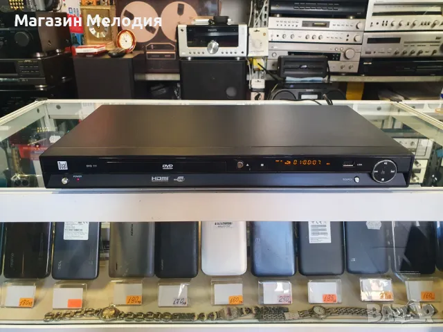 DVD Player DUAL DVD 111 Чете всички дискове. mp3 има и usb. Без дистанционно., снимка 3 - Плейъри, домашно кино, прожектори - 46915406