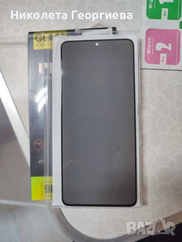 Стъклен протектор за MOTO G35 5G, снимка 3 - Фолия, протектори - 53245022