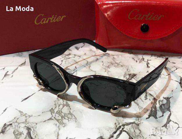 Дамски слънчеви очила змия Cartier, снимка 1 - Слънчеви и диоптрични очила - 46123726