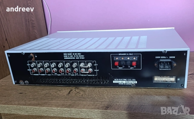 Akai AM-U33, снимка 6 - Ресийвъри, усилватели, смесителни пултове - 53640682