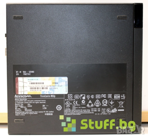 Lenovo ThinkCentre M93p i3, снимка 3 - Работни компютри - 51769142