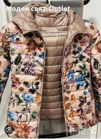 Страхотно яке с гъши пух 2 в 1, снимка 4 - Якета - 53449380