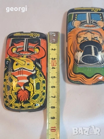 две ретро руски ламаринени колички 34/2, снимка 5 - Колекции - 53845214