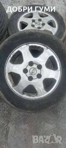 5х110 ДЖАНТИ 15 ОПЕЛ ЗАФИРА С 195 65 15 ЛЕТНИ, снимка 5 - Гуми и джанти - 49621034