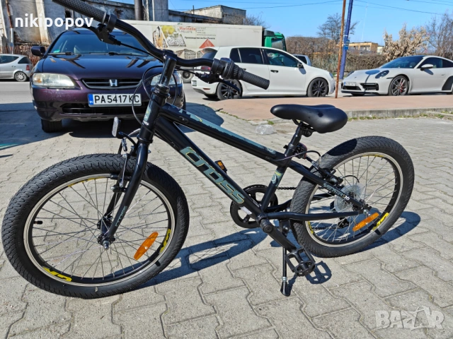 CROSS Велосипед 20" SPEEDSTER черен/жълт, снимка 8 - Велосипеди - 53830637