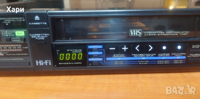 Видео касетофон рекордер HI-FI stereo AKAI VS-607EO, снимка 3 - Плейъри, домашно кино, прожектори - 54095907
