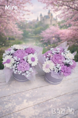 Букети от соев восък ароматизирани