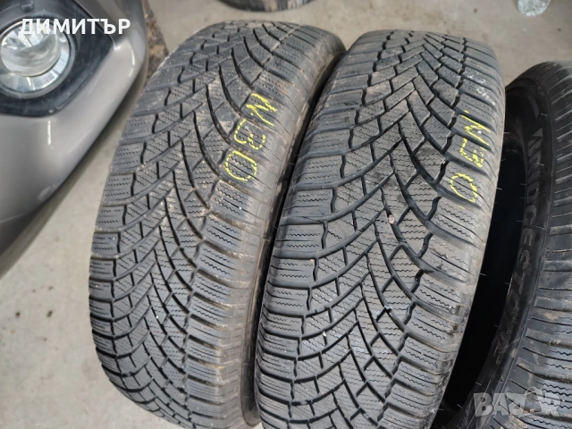 4бр.зимни гуми BRIDGESTONE 205 65 16 DOT22 цена за брой, снимка 3 - Гуми и джанти - 54098080
