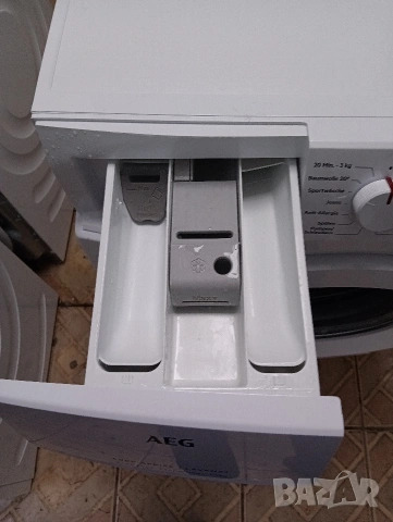 Като нова пералня Аег Aeg Series 6000 A+++ 9кг с две години гаранция!, снимка 2 - Перални - 54233027