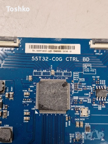 STARLIGHT 55DM5510 TCON BOARD 55T32-C0G CTRL BD PANEL CX550DLEDM, снимка 2 - Части и Платки - 54159112