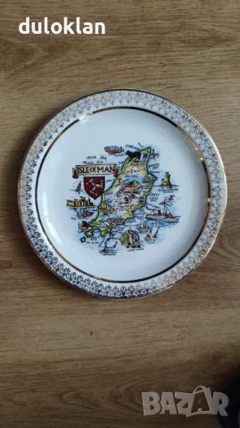 Красива порцеланова чиния от Англия