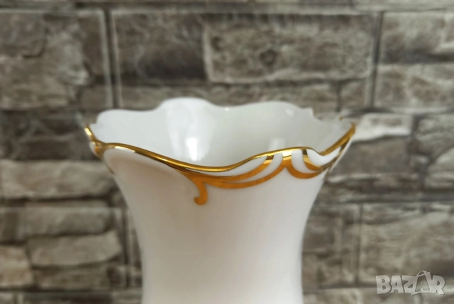 Порцеланова ваза Pirkenhammer, снимка 3 - Вази - 51455959
