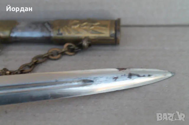 Кортик ''БНА'', снимка 10 - Антикварни и старинни предмети - 50109605