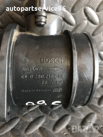 Датчик за масов въздушен поток за Volvo S60 2.0 (2002) 0280218088, 8670115, снимка 3 - Части - 53866253