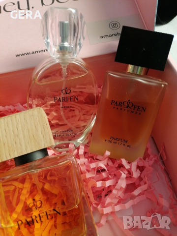 сет дамски парфюми Parfen и подарък нови спирали. , снимка 4 - Дамски парфюми - 44936509