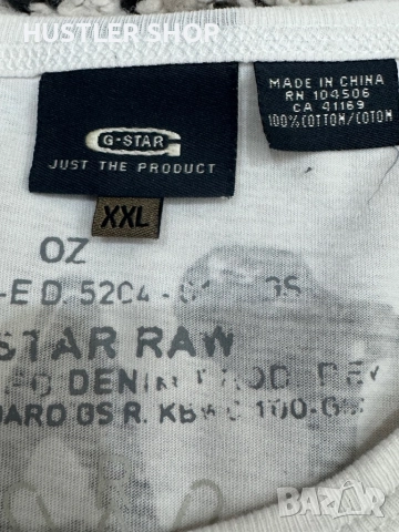 Мъжка блуза G-STAR. Размер XL, снимка 6 - Блузи - 52940388