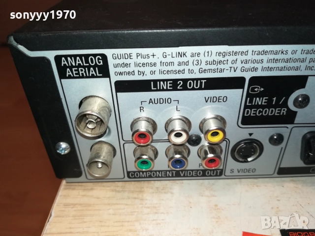 SONY RDR-HXD890 DVB DVD/HDD RECORDER-ВНОС SWISS 1309251909, снимка 14 - Плейъри, домашно кино, прожектори - 51703664