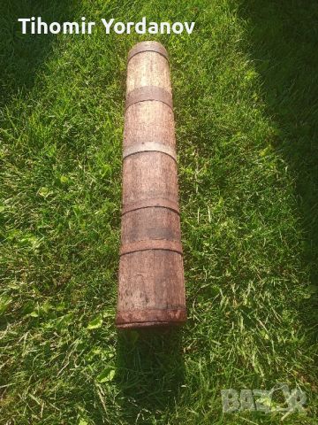 Стара дървена буталка за масло., снимка 12 - Антикварни и старинни предмети - 45680675