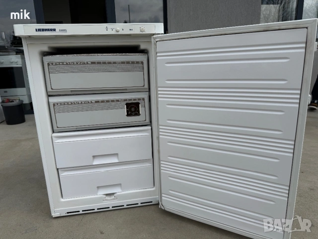 Малък фризер Либхер 4 чекмеджета, снимка 6 - Фризери - 53877380