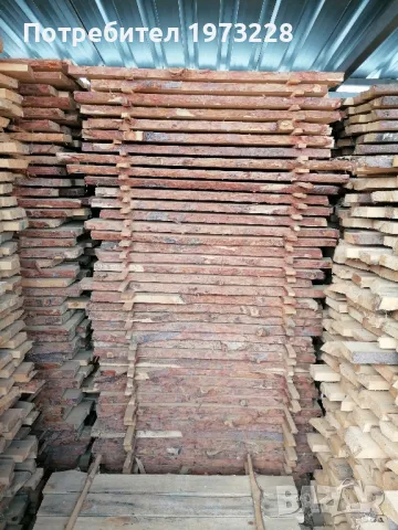 Сух дървен материал от бял бор, снимка 2 - Други - 49547830