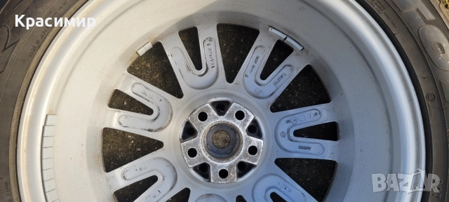 Джанти 17 Пежо 807+Гуми 225 50 17, снимка 8 - Гуми и джанти - 52251068