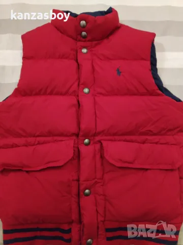 Polo Ralph Lauren - двулицев детски елек 10-12год. КАТО НОВ, снимка 2 - Детски якета и елеци - 48396090