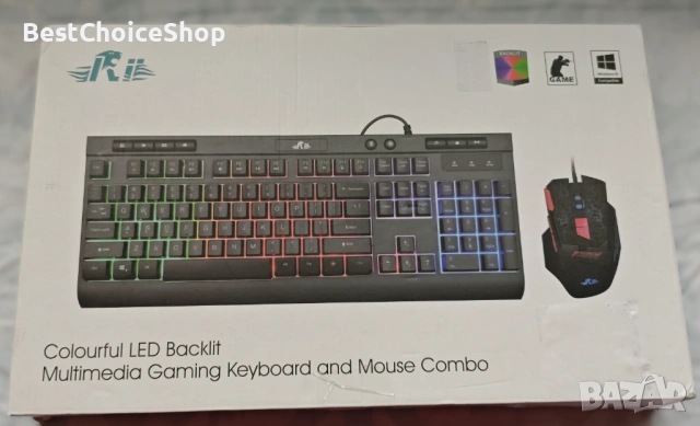 Rii мишка и клавиатура за игри, PC/лаптоп/Xbox/PS4 RK900, снимка 6 - Клавиатури и мишки - 53242932