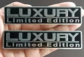 Нови емблеми ”LUXURY Limited Edition” - 150 мм./37 мм., снимка 8