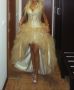 Златна бална рокля , снимка 1 - Рокли - 45325828