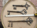 комплект стари голями манастирски ключове, снимка 1