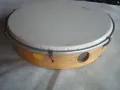 Дайре дървено с кожа, снимка 3