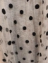 Дълга пола с тюл на точки, снимка 2