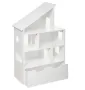 Детска етажерка Къщичка 34х64х103.5 см., етажерка за играчки и аксесоари, снимка 3