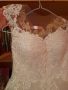 Сватбена булчинска рокля, снимка 4