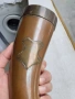 Страхотен голям масивен меден рог - бакър - Уникат, снимка 5