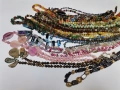 САМО 50 Евро!!! 23 БРОЯ гердани и колиета от натурални камъни, снимка 2