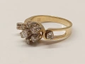 Златен пръстен с брилианти. , снимка 10