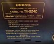 Еднокасетъчен дек ONKYO
model: TA-2040
, снимка 11