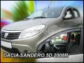 Ветробрани за DACIA SANDERO / STEPWAY I (2008-2012) 5 врати - 4бр. предни и задни Неко, снимка 1