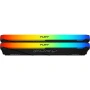 Памет Kingston FURY Beast Black RGB 16GB(2x8GB) DDR4 3200MHz CL16, снимка 1