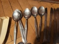 комплекти чисто нови вилици лъжици малки и големи всичко това на снимките , снимка 3