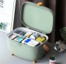 Куфар за съхранение на лекарства, органайзер - домашна аптечка, преносима кутия , снимка 4