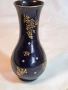 немска порцеланова ваза кобалт с позлата М1, снимка 2